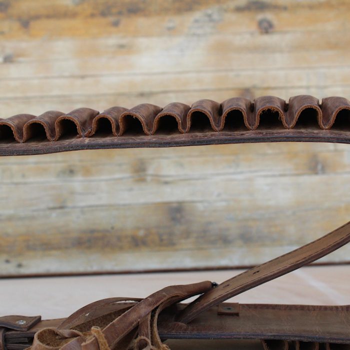 Light Brown Leather Shotgun Shell Belt – Handmade Crazy Horse Leather | 12GA • 16GA • 20GA -6-6 Light Brown Leather Shotgun Shell Belt – Handmade Crazy Horse Leather | 12GA • 16GA • 20GA -6