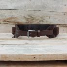 12 Gauge Leather Cartridge Belt - Handmade Crazy Horse Leather 3