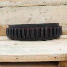 Black Leather Cartridge Belt – Handmade for 12GA • 16GA • 20GA