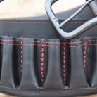 Black Leather Cartridge Belt – Handmade for 12GA • 16GA • 20GA - 5