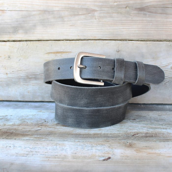 Handmade Vintage Black Leather Belt – Italian Cowhide | Retro Style 3 Handmade Vintage Black Leather Belt – Italian Cowhide | Retro Style 3