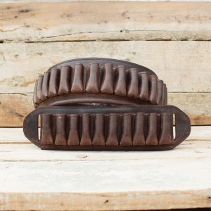 Leather Cartridge Belt & Cartridge Belt Slide Set – Handmade for 12GA • 16GA • 20GA 1 Leather Cartridge Belt & Cartridge Belt Slide Set – Handmade for 12GA • 16GA • 20GA 1
