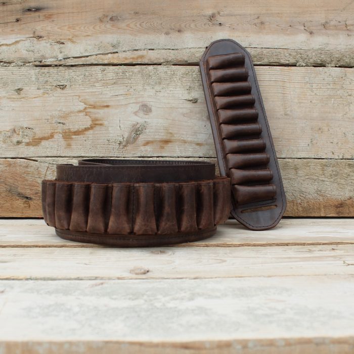Leather Cartridge Belt & Cartridge Belt Slide Set – Handmade for 12GA • 16GA • 20GA 2 Leather Cartridge Belt & Cartridge Belt Slide Set – Handmade for 12GA • 16GA • 20GA 2
