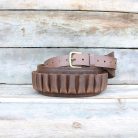 leather shotgun shell carrier belt cc4222-6