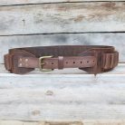 leather shotgun shell carrier belt cc4222-7