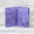 Women's Organizer Wallet from Blue Hunter Leather Inside